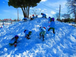 積雪の様子
